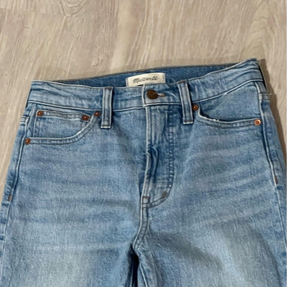 Madewell Light Blue Flare Jeans - Picture 3 of 7